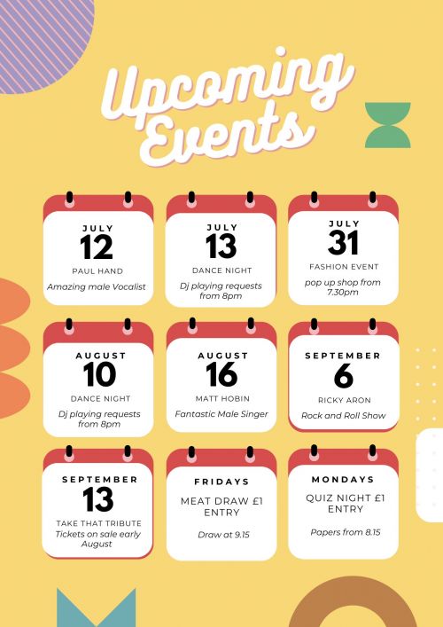Colorful Geometric Upcoming Events Poster (4)