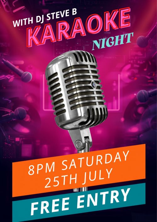 Karaoke Night Poster (Free Entry)