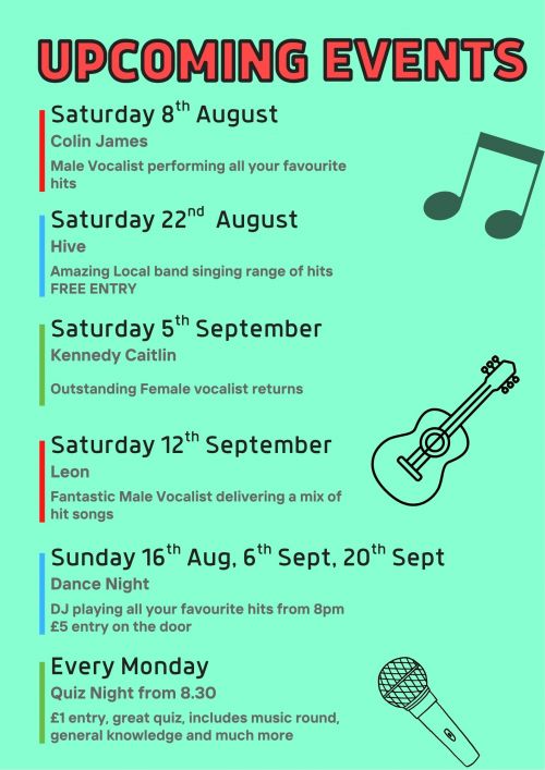 Upcoming Events Poster Template (1)