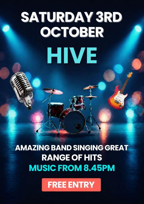 Updated Hive event poster