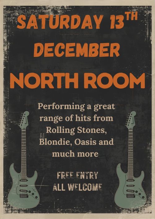 Vintage Music Poster with Gritty Feel